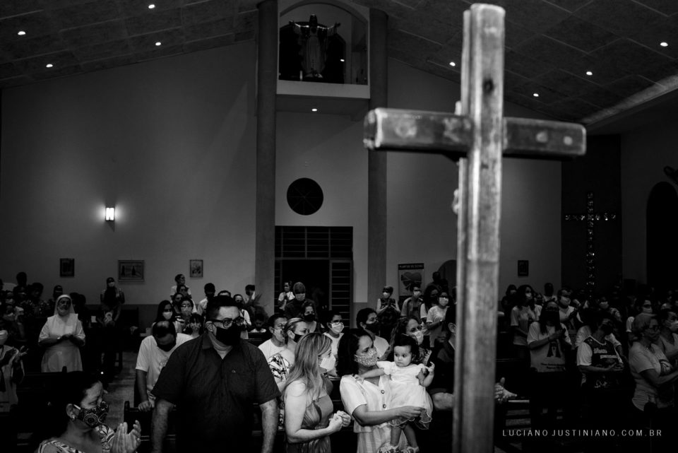 Batizado Helena - Igreja Nossa Senhora Aparecida - Miranda MS