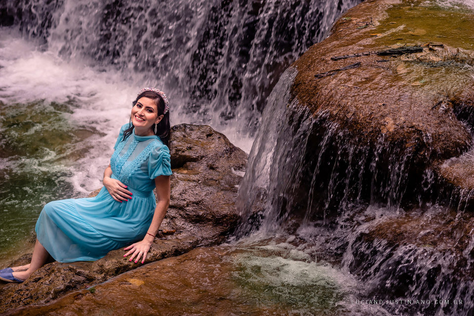 Ensaio Gestante - Daniele e Danilo - Estancia Mimosa Bonito MS