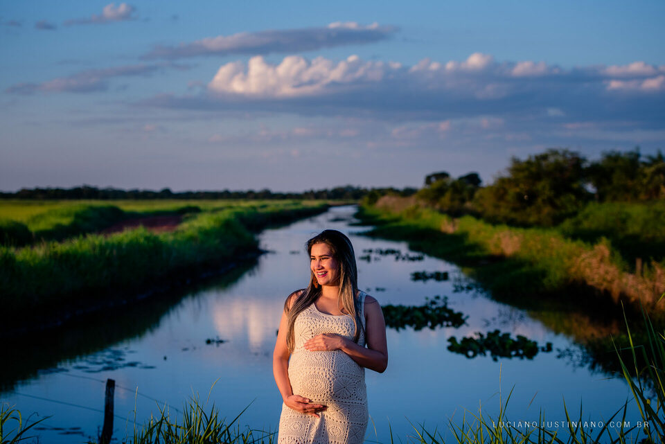 Ensaio Gestante Gislaine - Miranda - MS