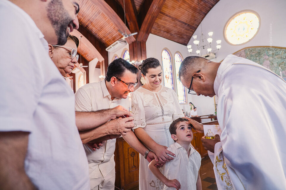 Batizado Heitor - Paróquia Nossa Senhora da Conceição - Aquidauana-MS