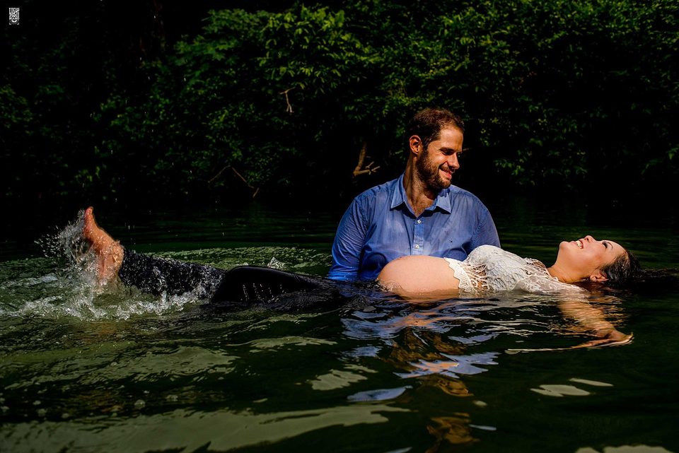 Ensaio Gestante Mirian e Fernando - Refugio Canaã - Bodoquena - MS