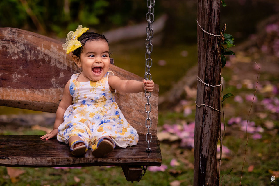 Ensaio Livia Maria 01 ano - Refugio Canaa - Bodoquena - MS