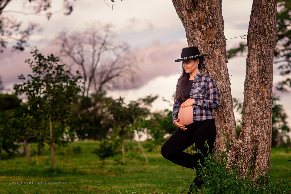 Ensaio Gestante - Ligia + Rogério = José Afonso - Miranda-MS